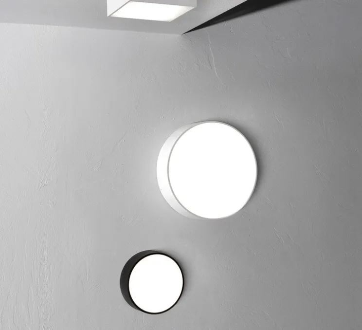 Applique ou plafonnier, Kea 150 Round , blanc, IP65, LED, 3000K, 566lm, L15cm, H15cm - Astro