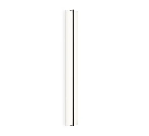 Applique ou plafonnier, Kontur 6418, blanc et noir, LED, 2700K, 3876lm, L20cm, H162cm - Vibia