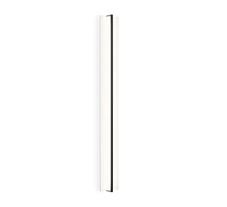 Applique ou plafonnier, Kontur 6418, blanc et noir, LED, 2700K, 3876lm, L20cm, H162cm - Vibia