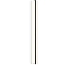 Applique ou plafonnier, Kontur 6418, blanc et noir, LED, 2700K, 4205 lm, L20cm, H162cm - Vibia