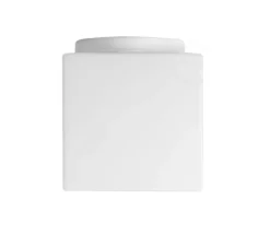 Applique ou plafonnier, light.o.120, blanc, IP44, L14cm, H15,6cm - Zangra