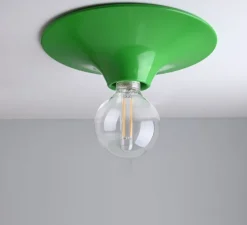 Applique ou plafonnier, light.164.gr, vert, Ø26cm, H6,3cm - Zangra