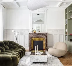 Applique ou plafonnier, MAY, noir, IP44, LED, 2700K, 300 lm, Ø12cm, P8cm - Faro