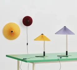 Applique ou plafonnier, Matin Flush Mount 500, jaune, Ø50cm, H20cm - Hay