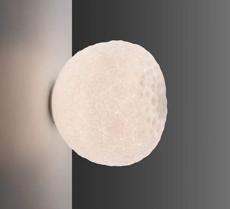 Applique ou plafonnier, Meteorite 35, blanc, Ø35cm, H30,9cm - Artemide