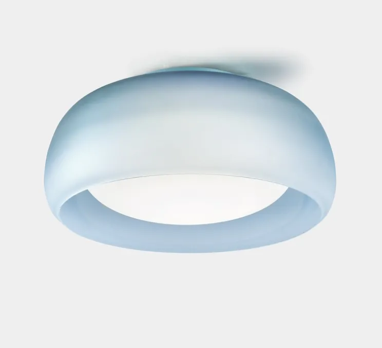 Applique ou plafonnier, Medusa, bleu, LED, dim, 1800-3000K, 1100 lm, Ø36,5cm, H16,8cm - Carpyen