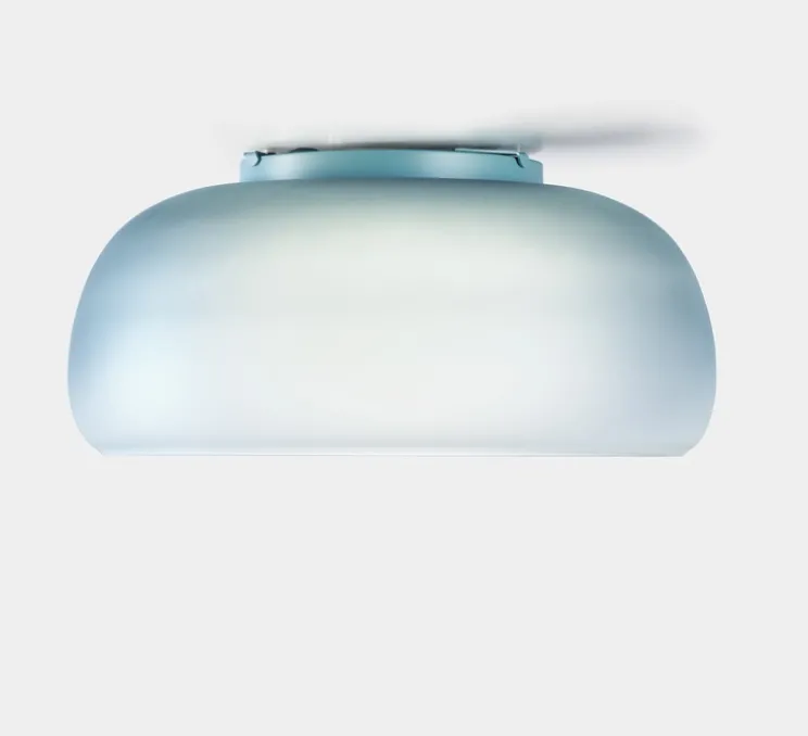 Applique ou plafonnier, Medusa, bleu, LED, dim, 1800-3000K, 1100 lm, Ø36,5cm, H16,8cm - Carpyen