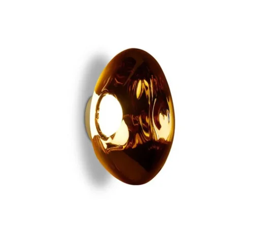 Applique ou plafonnier, Melt, or, LED, dim, 3000K, 800 lm, L50cm, H50cm - Tom Dixon