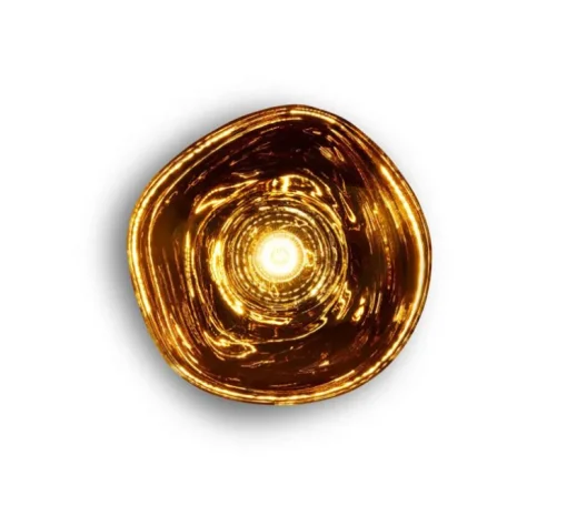Applique ou plafonnier, Melt, or, LED, dim, 3000K, 800 lm, L50cm, H50cm - Tom Dixon