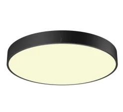 Applique ou plafonnier, MEDO® 60, noir, IP50, LED, dim, 2700-3000-4000K, 4050-4250-4550 lm, Ø60cm, H9,2cm - SLV