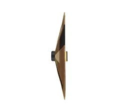 Applique ou plafonnier, Parrot XXL, marron, Ø120cm, H11cm - Forestier