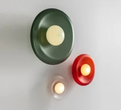 Applique ou plafonnier, Pillow Small, Transparent dépoli, blanc, L16cm, H19,5cm - SkLO Studio