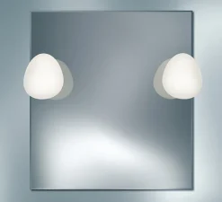 Applique ou plafonnier pour miroir, Gregg Piccola, blanc, IP44, L13cm, H12cm - Foscarini