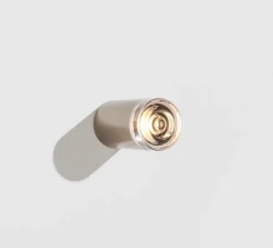 Applique ou plafonnier, Pyl, petite, acier, IP44, LED, dim, 2700K, 960 lm, Ø8cm, H15,5cm - Petite Friture