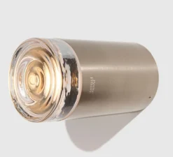 Applique ou plafonnier, Pyl, petite, acier, IP44, LED, dim, 2700K, 960 lm, Ø8cm, H15,5cm - Petite Friture