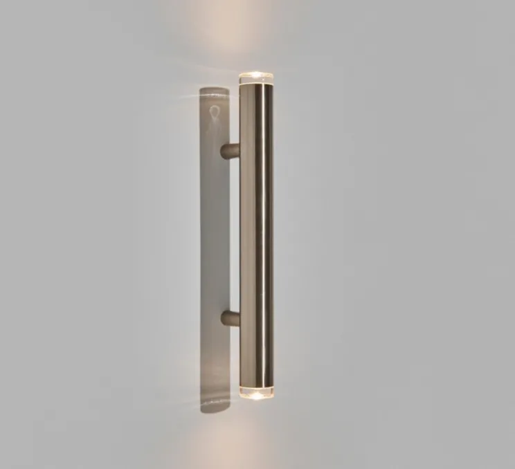 Applique ou plafonnier, Pyl, grande, acier, IP44, LED, dim, 2700K, 1920 lm, L8cm, H75cm - Petite Friture