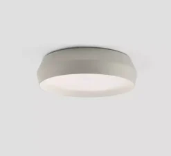 Applique ou plafonnier, Shoku 350, gris, LED, dim, 2700K, lm, Ø35cm, H9,3cm - Faro