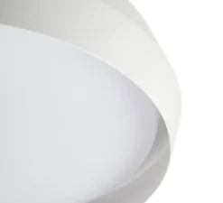 Applique ou plafonnier, Shoku 350, blanc, LED, dim, 2700K, lm, Ø35cm, H9,3cm - Faro