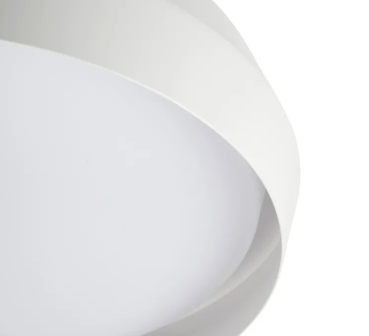 Applique ou plafonnier, Shoku 350, blanc, LED, dim, 2700K, lm, Ø35cm, H9,3cm - Faro