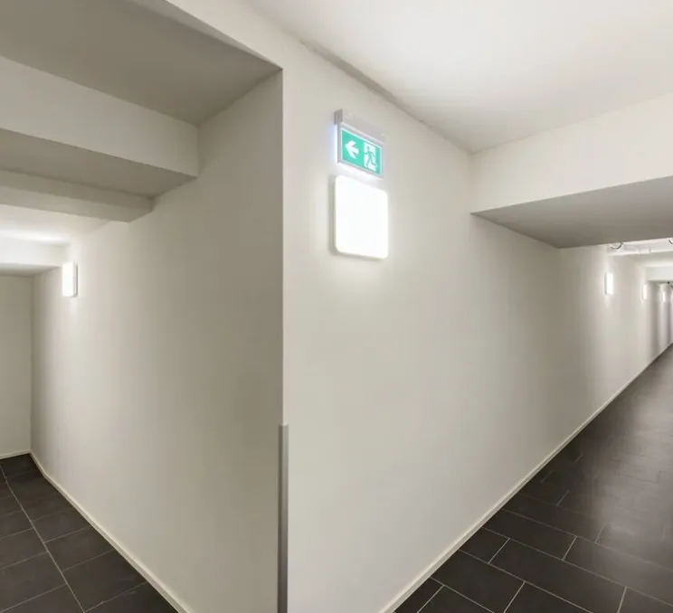 Applique ou plafonnier, Sima, blanc, IP44, LED, 3000K, 2200 lm, Ø30cm, H5.8cm - SLV