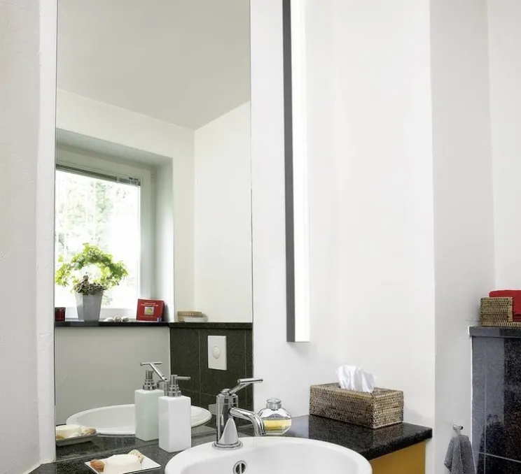 Applique ou plafonnier, SIGHT 115, noir, LED, 3000K, 3100 lm, L114cm, H6,5cm - SLV