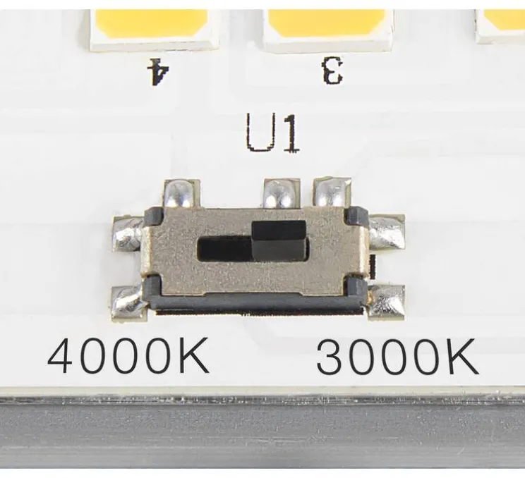 Applique ou plafonnier, Sight Track, noir, LED, dim, 3000-4000K, 3000 lm, L114cm, H12cm - SLV