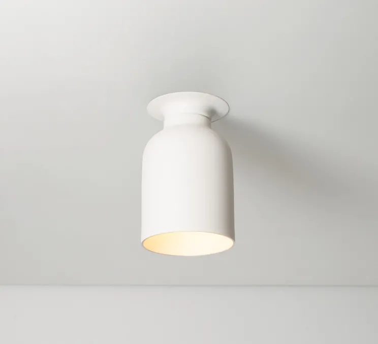 Applique ou plafonnier, Spotlight Volumes, C, blanc vanille, Ø13cm, P23cm - A-N-D