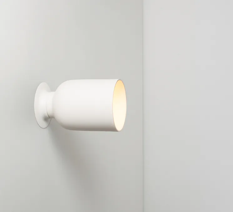 Applique ou plafonnier, Spotlight Volumes, C, blanc vanille, Ø13cm, P23cm - A-N-D