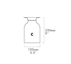 Applique ou plafonnier, Spotlight Volumes, C, blanc vanille, Ø13cm, P23cm - A-N-D