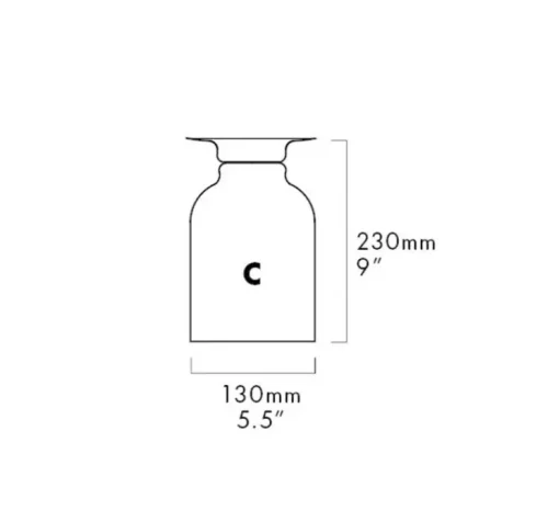 Applique ou plafonnier, Spotlight Volumes, C, blanc vanille, Ø13cm, P23cm - A-N-D