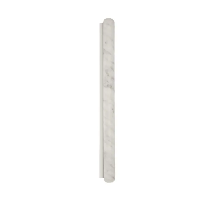 Applique ou plafonnier, Stiletto Shard, Marbre blanc, LED, dim, 4000K, lm, L6cm, H120cm - Slide