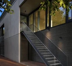 Applique ou plafonnier, S-Tube, noir, IP65, L6cm, H16cm - SLV