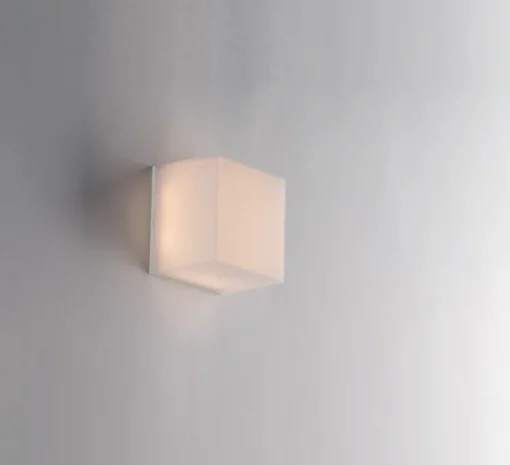 Applique ou plafonnier, Togo Square S, blanc, IP65, LED, dim, 3000-6500K, 600 lm, L10cm, H10cm - Nedgis