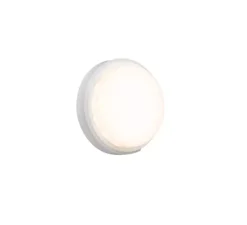 Applique ou plafonnier, Tom 190, blanc, IP65, LED, 3000K, 400 lm, L19cm, H19cm - Faro