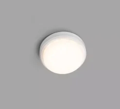 Applique ou plafonnier, Tom 190, blanc, IP65, LED, 3000K, 400 lm, L19cm, H19cm - Faro