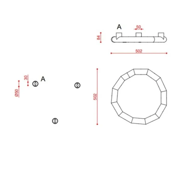 Applique ou plafonnier, Tratti 566.73, nylon naturel, nickel opaque, IP40, LED, dim, 2700K, 1950 lm, Ø50,2cm, H8,4cm - Tooy