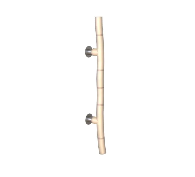 Applique ou plafonnier, Tratti 566.42, nylon naturel, nickel opaque, IP40, LED, dim, 2700K, 950 lm, L6cm, H96cm - Tooy