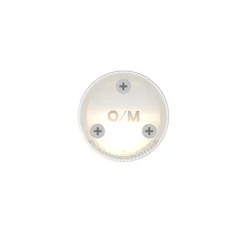 Applique ou plafonnier, Tubo 50 LED, blanc, transparent, On/Off, 4000K, 5850 lm, L178,2cm, ⌀5,1cm - O/M Light