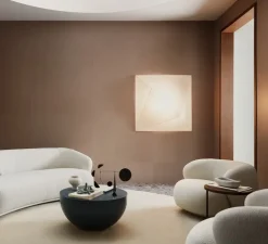 Applique ou plafonnier, Ukiyo L, blanc, L110cm, H110cm - Axolight