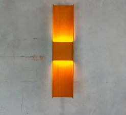 Applique ou plafonnier, Vector, rouille, LED, dim, 2700K, L12,5cm, H58cm - A-N-D