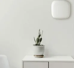 Applique ou plafonnier, Verre soufflé opale, blanc, IP21, H25cm, P10,5cm - Zangra