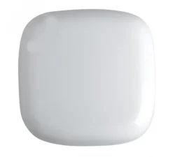 Applique ou plafonnier, Verre soufflé opale, blanc, IP21, H25cm, P10,5cm - Zangra