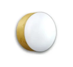 Applique, plafonnier, GEA 30 A, jaune, LED, Ø30cm, H10cm - LZF