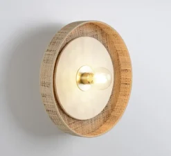 Applique, plafonnier, Portinatx, blanc, Ø40cm, H13cm - Market Set