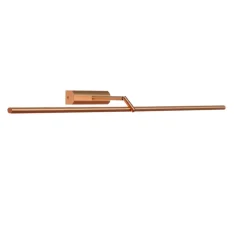 Applique pour tableaux, Airy L, cuivre satiné, LED, dim, 2700K, 960 lm, L101,4cm, H4,4cm - CVL