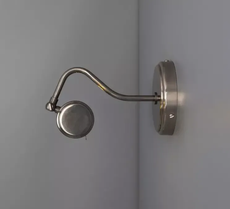 Applique pour tableaux, Belfast, argent antique, L50,5cm, H13cm - Mullan Lighting