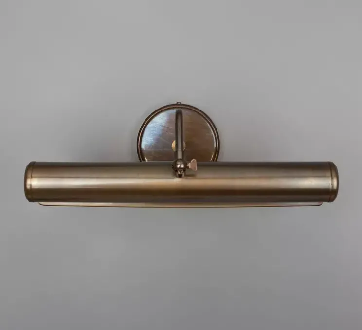 Applique pour tableaux, Belfast, Laiton antique, L50,5cm, H13cm - Mullan Lighting