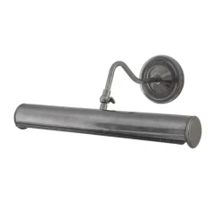 Applique pour tableaux, Elle, argent antique, L35,5cm, H14cm - Mullan Lighting