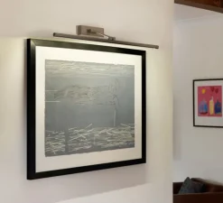 Applique pour tableaux, Goya 760 Led, laiton antique brossé, LED, 2700K, 1109 lm, L76cm, H5,6cm - Astro