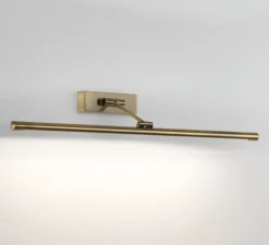 Applique pour tableaux, Goya 760 Led, laiton antique brossé, LED, 2700K, 1109 lm, L76cm, H5,6cm - Astro